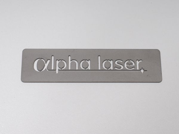 decoupe laser fine inox 1mm alphalaser logo opt