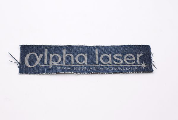 marquage laser jean denim coton textile opt